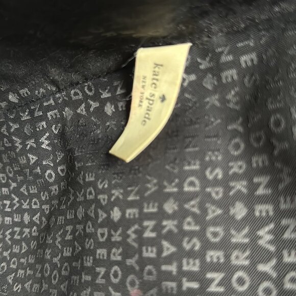 KATE SPADE BLACK AND TAN TOTE - Picture 11 of 11